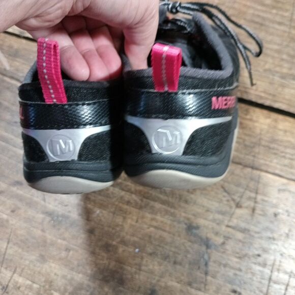 Merrell Womens Sz 9.5 Sneakers Crush Glove Barefoot Black Running Shoes J57326 - Picture 8 of 11